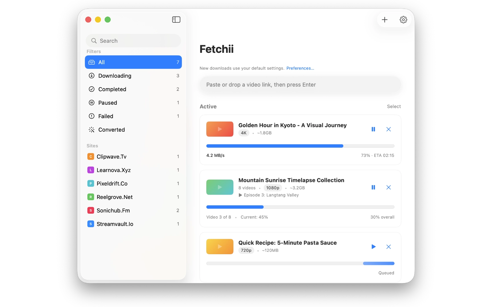 Fetchii screenshot